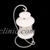 Metal Tea Light Candle Holder Candlestick Lantern Shape Ornament   323397569316